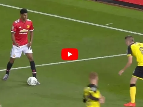 Màn trình diễn ấn tượng của Marcus Rashford vs Burton Albion