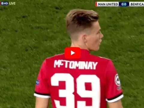 Màn trình diễn ấn tượng của Scott McTominay vs Benfica