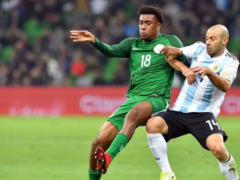 Màn trình diễn của Alex Iwobi vs Argentina