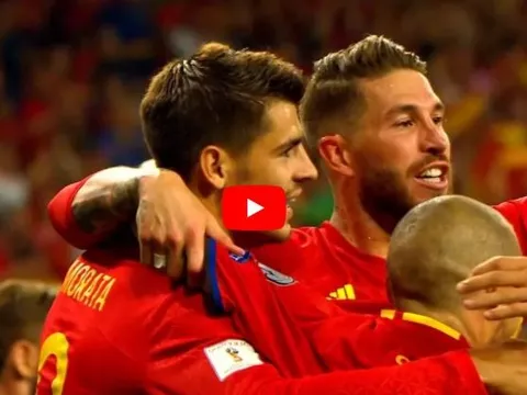 Màn trình diễn của Alvaro Morata vs Italy