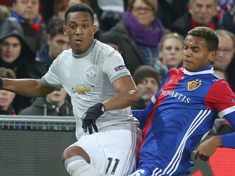 Màn trình diễn của Anthony Martial vs FC Basel