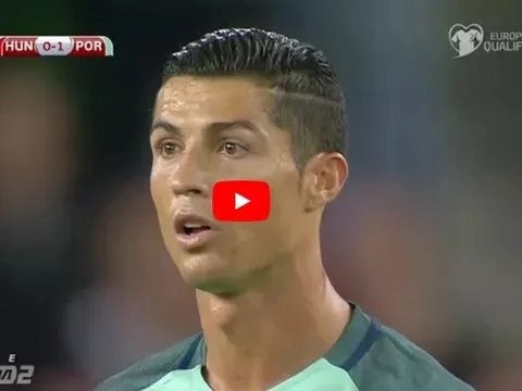Màn trình diễn của Cristiano Ronaldo vs Hungary