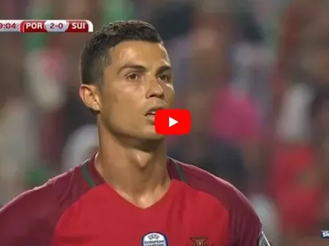 Màn trình diễn của Cristiano Ronaldo vs Thụy Sĩ