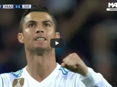 Màn trình diễn của Cristiano Ronaldo vs Tottenham