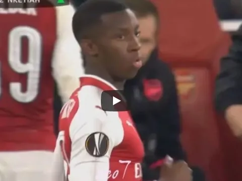Màn trình diễn của Eddie Nketiah vs Sao đỏ Belgrade