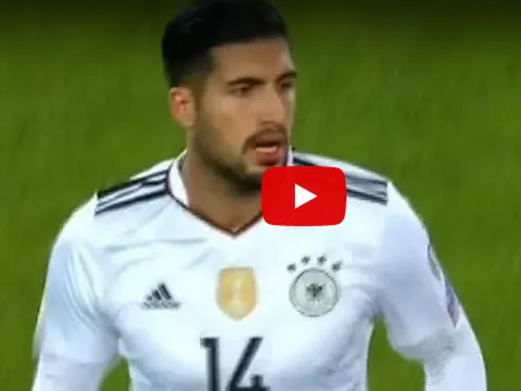 Màn trình diễn của Emre Can trước Azerbaijan