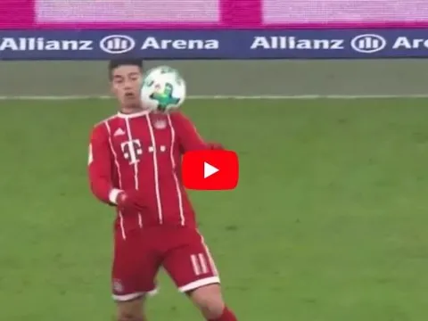 Màn trình diễn của James Rodriguez vs Hannover 96