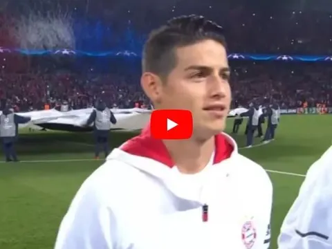 Màn trình diễn của James Rodriguez vs PSG