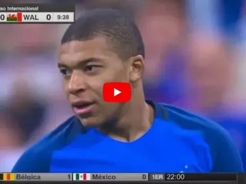Màn trình diễn của Kylian Mbappe vs xứ Wales