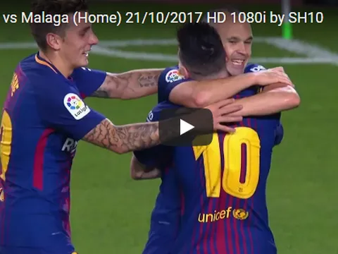 Màn trình diễn của Lionel Messi trước Malaga