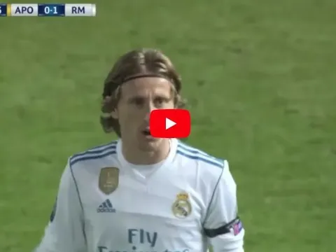 Màn trình diễn của Luka Modric vs Apoel