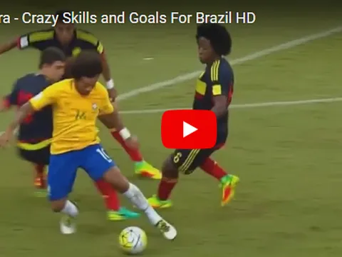 Màn trình diễn của Marcelo trong màu áo tuyển Brazil