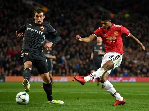 Màn trình diễn của Marcus Rashford vs CSKA Moscow