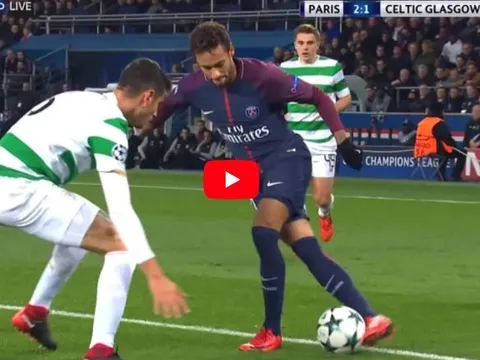 Màn trình diễn của Neymar vs Celtic