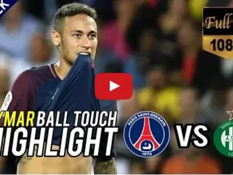 Màn trình diễn của Neymar vs Saint-Etienne