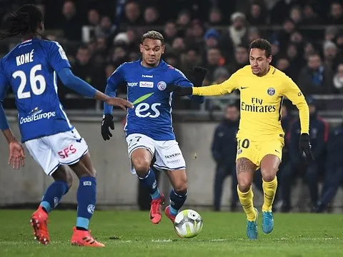 Màn trình diễn của Neymar vs Strasbourg