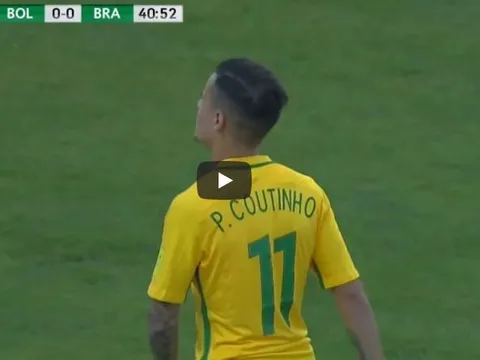 Màn trình diễn của Philippe Coutinho vs Bolivia