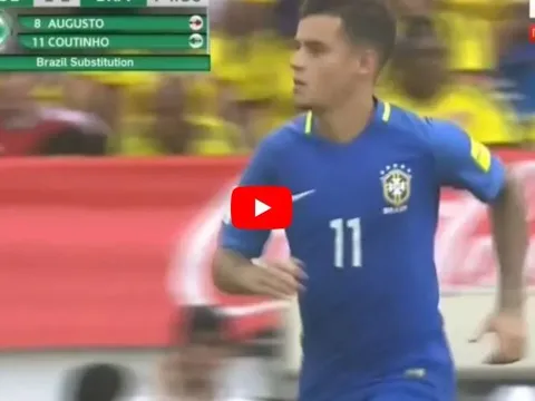 Màn trình diễn của Philippe Coutinho vs Colombia