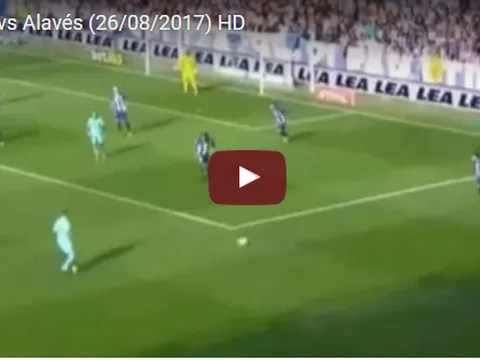 Màn trình diễn của Sergi Roberto trước Alaves