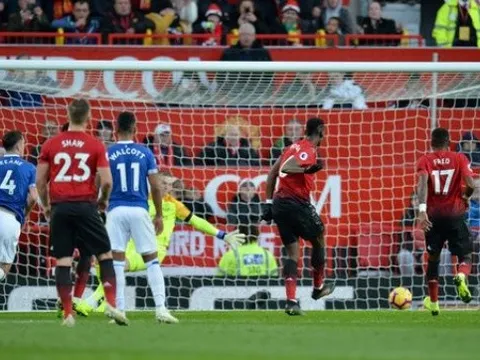 Pogba trở thành cầu thủ đầu tiên dưới thời Mourinho làm được điều này