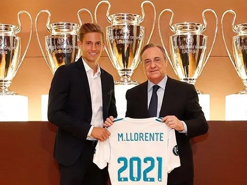 Marcos Llorente rạng rỡ gia hạn hợp đồng với Real Madrid