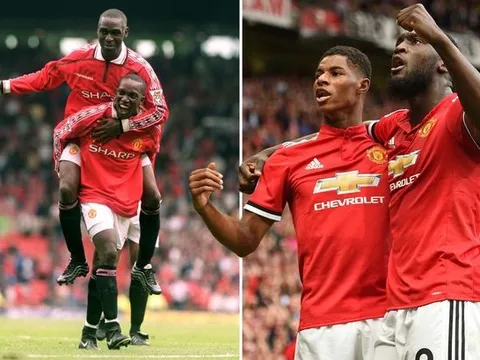 Rashford - Lukaku: Bộ đôi Dwight Yorke - Andy Cole mới ở Old Trafford?