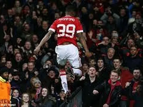 Marcus Rashford và bàn thắng ra mắt Man Utd