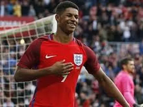 Marcus Rashford và bàn thắng ra mắt tuyển Anh