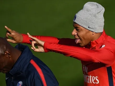 Mbappe khuấy động buổi tập vắng Neymar của PSG