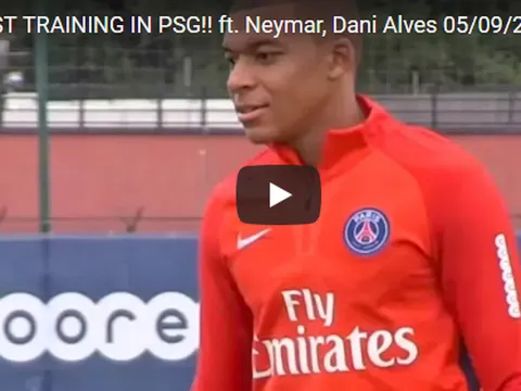 Mbappe 'vào hội' với Neymar và Dani Alves tại PSG