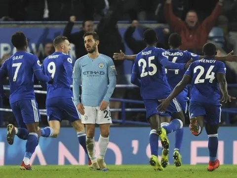 Điểm nhấn Leicester 2-1 Man City: Hàng thủ báo hại, giờ Pep đã biết Man xanh phụ thuộc ai