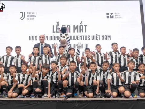 Ronaldo gửi lời nhắn đặc biệt đến học viện Juventus tại Việt Nam