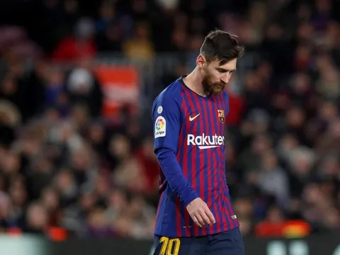 Tại sao Messi không đá chính ở trận Barca 1-1 Real Madrid?