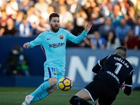 Messi khát ghi bàn sân khách suốt 1 năm