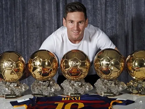 Messi đánh bật Zidane khỏi đội hình huyền thoại 'Quả bóng vàng'