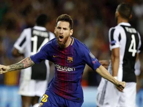 Messi thăng hoa với cú đúp, Barca đè bẹp Juventus tại Camp Nou