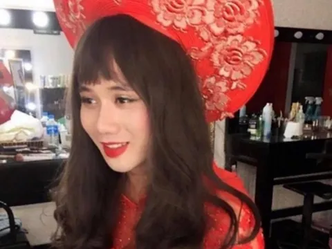 Minh Vương gây sốt khi hóa thân thành... cô dâu cực xinh