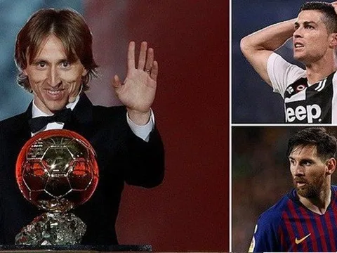 Luka Modric ẵm Quả bóng Vàng 2018: Thời và thế