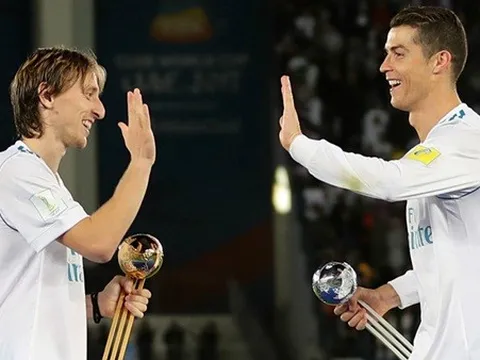 Luka Modric có thể 'cướp' Quả bóng vàng của Ronaldo?