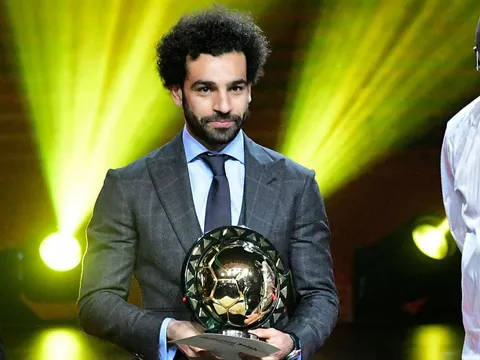 Vượt mặt Aubameyang, Salah lần thứ 2 liên tiếp xuất sắc nhất Châu Phi