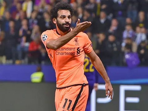 Mohamed Salah liên tục khiến hàng thủ Maribor chao đảo