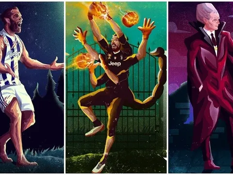 Mừng Halloween, dàn sao Juventus hóa ác quỷ