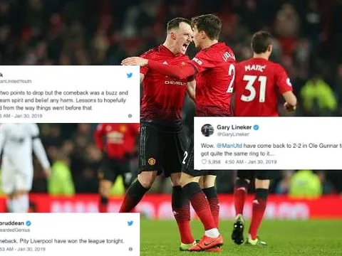 MXH bùng nổ sau trận hoà hú vía của Man Utd với Burnley