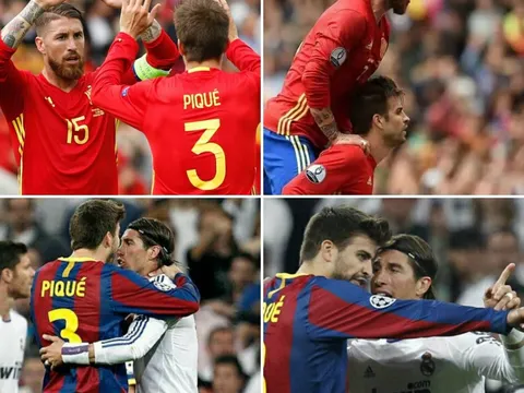 Pique - Ramos: Điểm sáng hiếm hoi giữa biển đen thù hận