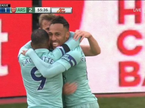 Aubameyang đạt hiệu suất ghi bàn đáng kinh ngạc cho Arsenal