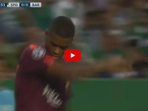 Nelson Semedo chơi rất hay trước Sporting CP