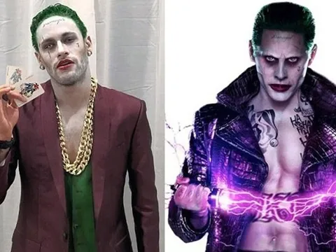 Neymar hóa trang thành ác nhân Joker mừng Halloween