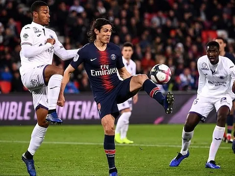 Neymar & Mbappe vắng mặt, Cavani một tay giúp PSG lập kỷ lục không tưởng