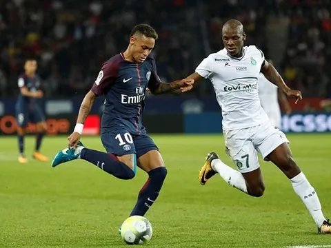 Neymar 'tịt ngòi', PSG vẫn giành thắng lợi đậm đà trước Saint-Etienne