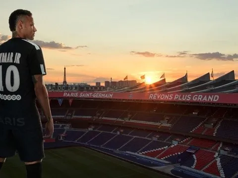 Neymar trở thành biểu tượng trong bộ ảnh công bố áo đấu thứ 3 của PSG